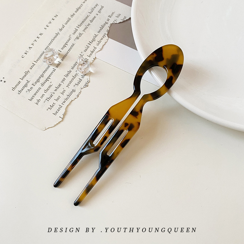 U-alakú hajtű geometriai stílussal | Anyag: acetát lemez; Stílus: Koreai; Gyártási szám: FZ26; Licenszelhető magáncímke: Igen