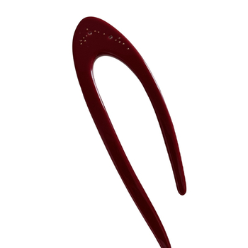 Štipaljka za kosu od acetata, korejski stil, U-oblik, geometrijski dizajn, prilagodljiva