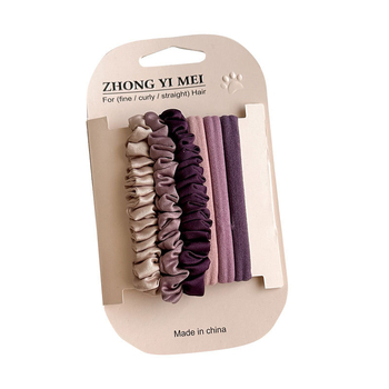 Juuksekummid lastele, minimalistlik disain, elastsed nailonist nöörid, 3-osaline komplekt, Printsesside sari, soolestiku kujuline