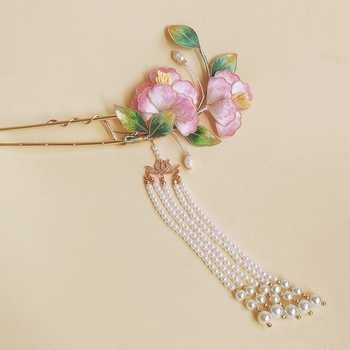 Retro selyem hajcsat gradient színekben, Guangdong eredetű, egyedi csomagolás