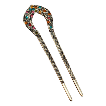 Julang vintage spona za kosu od legure – elektroplatirano, proljeće 2025