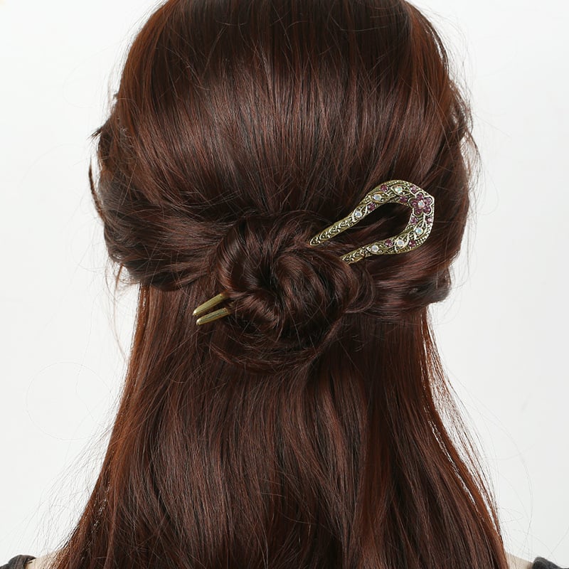 Julang vintage spona za kosu od legure – elektroplatirano, proljeće 2025