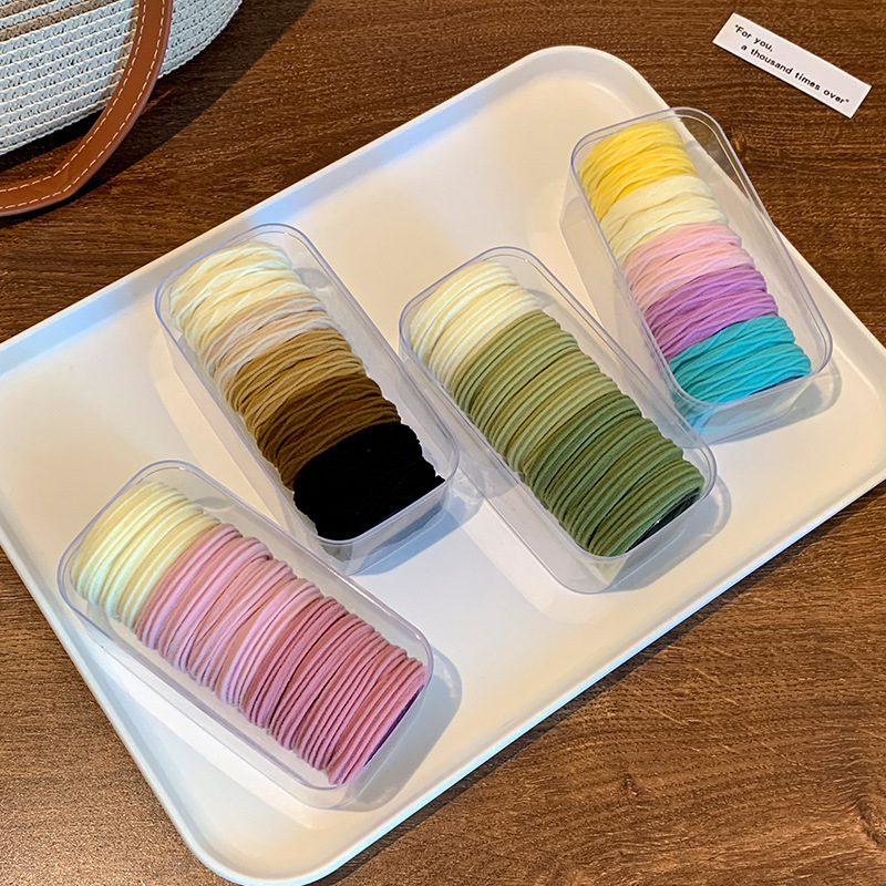 Lófarokra való hajgumi, magas rugalmasság, kézzel készített, koreai stílus