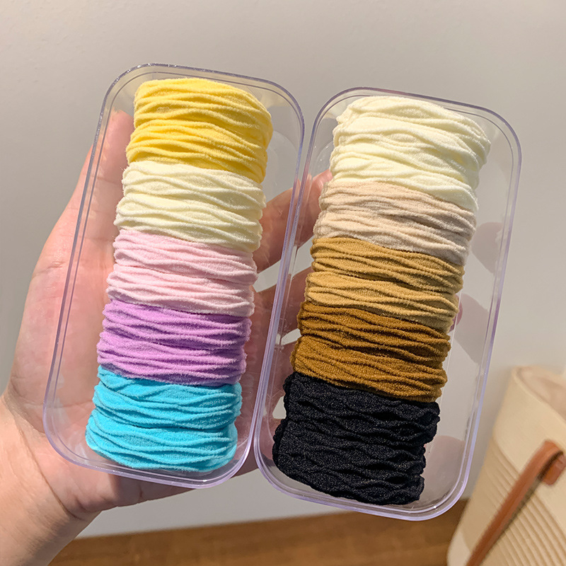 Lófarokra való hajgumi, magas rugalmasság, kézzel készített, koreai stílus