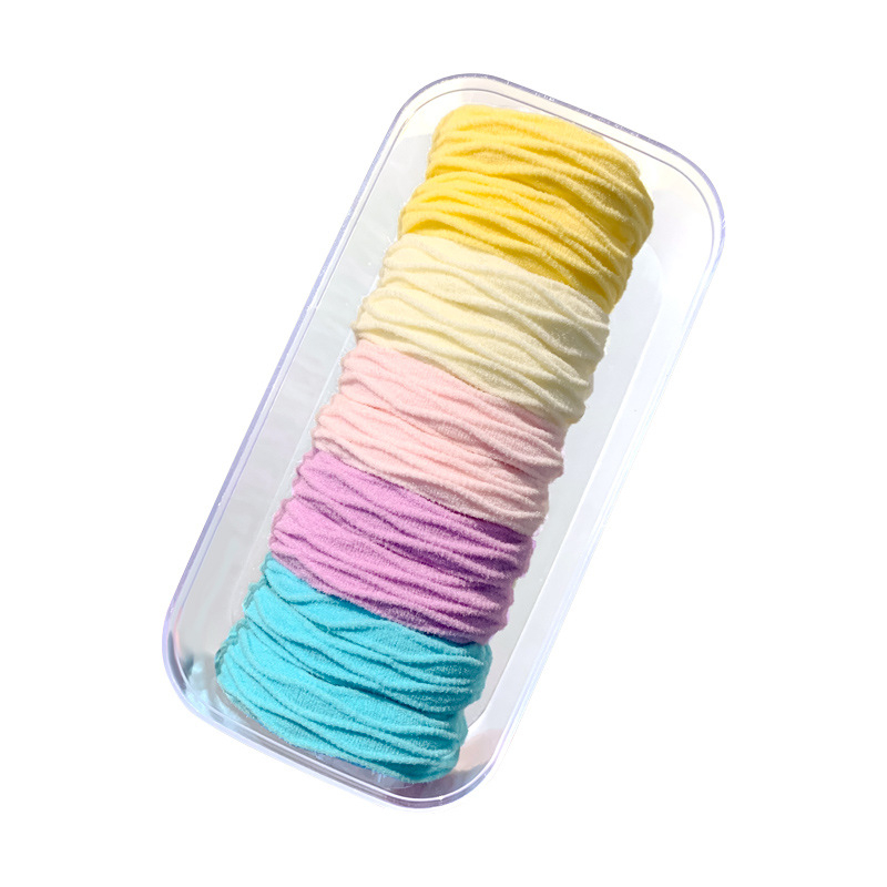 Lófarokra való hajgumi, magas rugalmasság, kézzel készített, koreai stílus