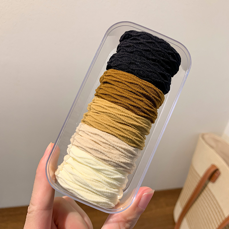 Lófarokra való hajgumi, magas rugalmasság, kézzel készített, koreai stílus