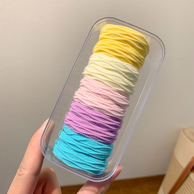 Lófarokra való hajgumi, magas rugalmasság, kézzel készített, koreai stílus