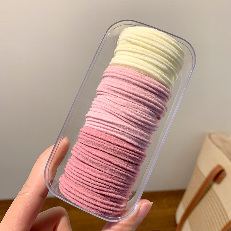 Lófarokra való hajgumi, magas rugalmasság, kézzel készített, koreai stílus