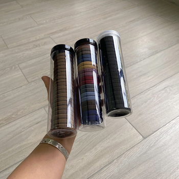 20 τεμάχια χωρίς ραφή πλεκτά ελαστικά λαστιχάκια μαλλιών