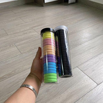 20 τεμάχια χωρίς ραφή πλεκτά ελαστικά λαστιχάκια μαλλιών