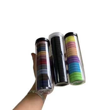 20 τεμάχια χωρίς ραφή πλεκτά ελαστικά λαστιχάκια μαλλιών