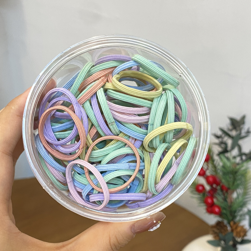 Vaikų plaukų gumytė - švelni plaukams, aukštas elastingumas, patvari, rankų darbo, QT, 2025 ruduo