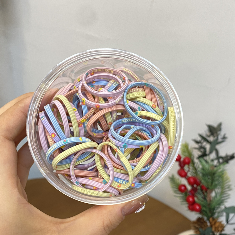 Vaikų plaukų gumytė - švelni plaukams, aukštas elastingumas, patvari, rankų darbo, QT, 2025 ruduo