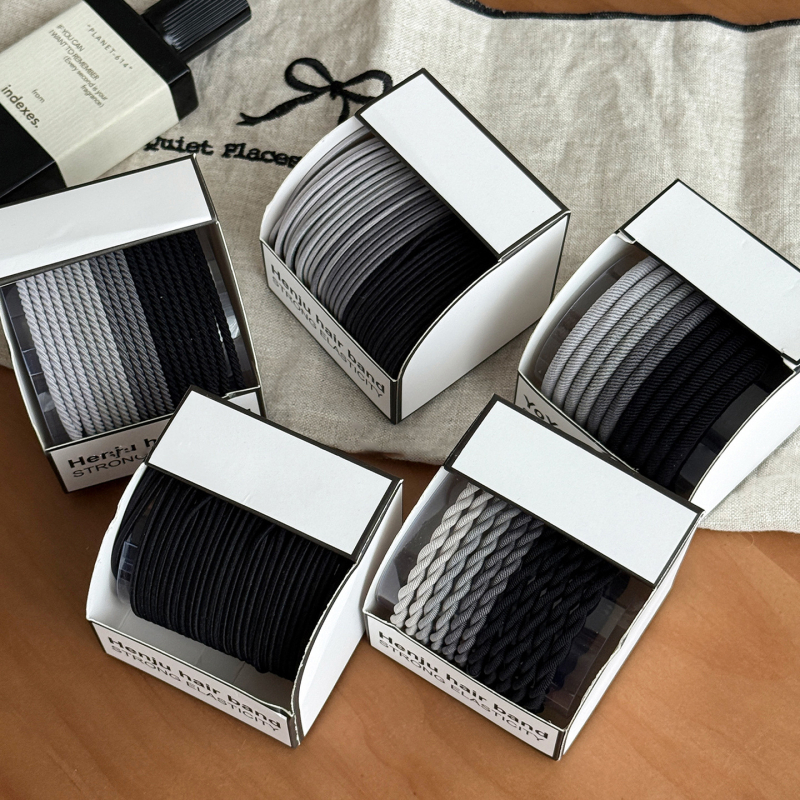 Plaukų gumos iš audinio, didelis elastingumas, rankų darbo, Maca Baka XY-3665