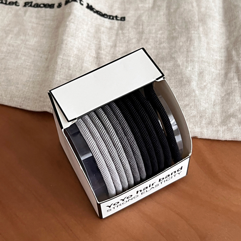 Plaukų gumos iš audinio, didelis elastingumas, rankų darbo, Maca Baka XY-3665