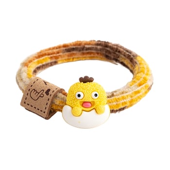 Gumica za kosu od tekstila, ručno izrađena, Zhiyi brand, koreanski stil