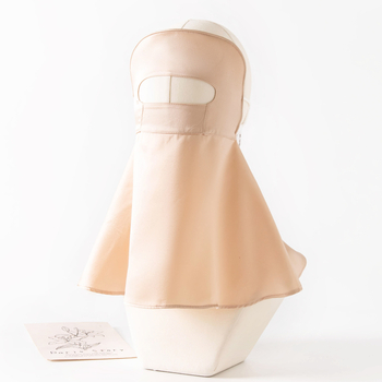 Maska od svile mulberry s UV zaštitom za cijelo lice i vrat – prozračna, 100% svila, ljetno izdanje 2025