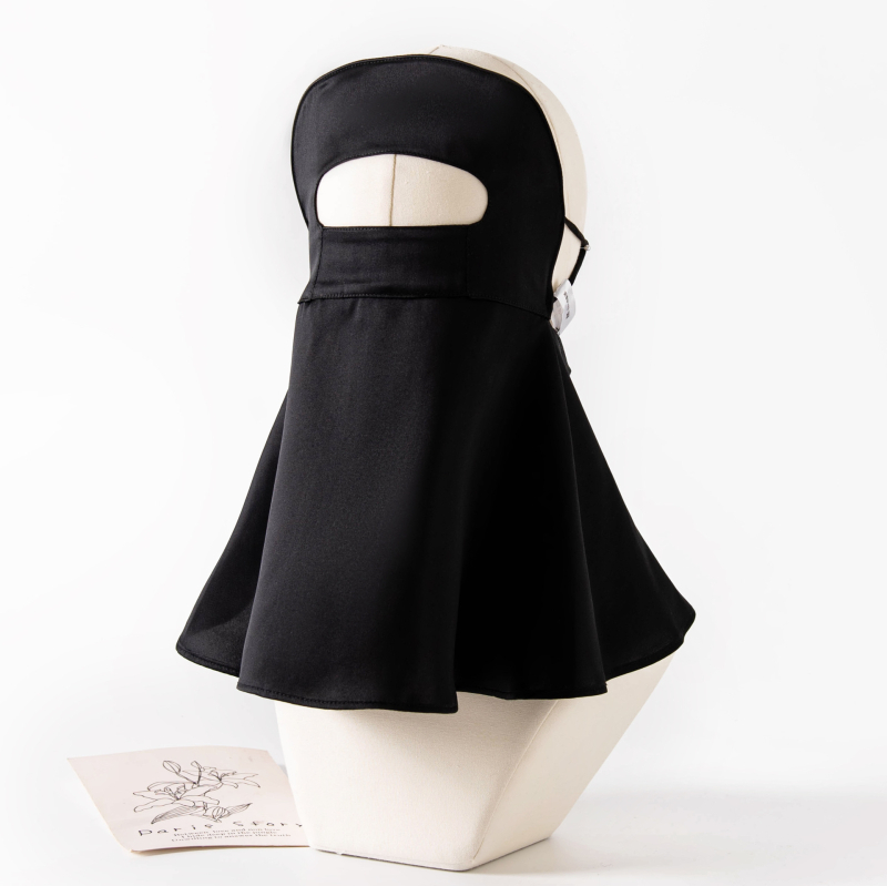 Maska od svile mulberry s UV zaštitom za cijelo lice i vrat – prozračna, 100% svila, ljetno izdanje 2025