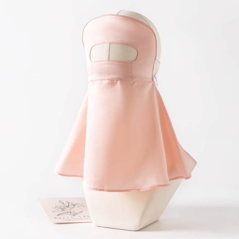 Maska od svile mulberry s UV zaštitom za cijelo lice i vrat – prozračna, 100% svila, ljetno izdanje 2025