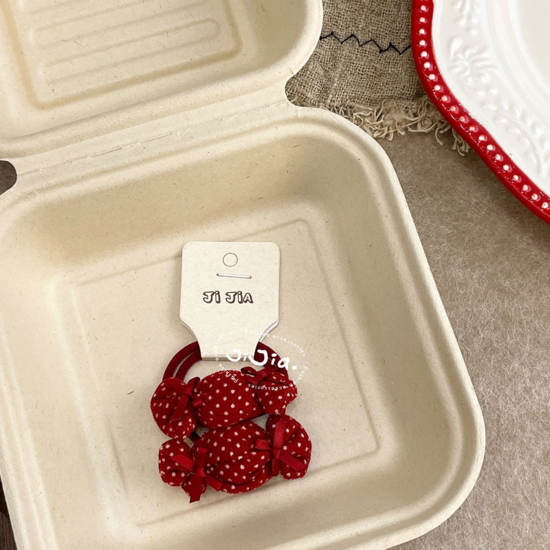 Plaukų aksesuaras: audinio kaspinas su kaspinu, rankų darbas, Korėjos stiliaus, didelis elastingumas