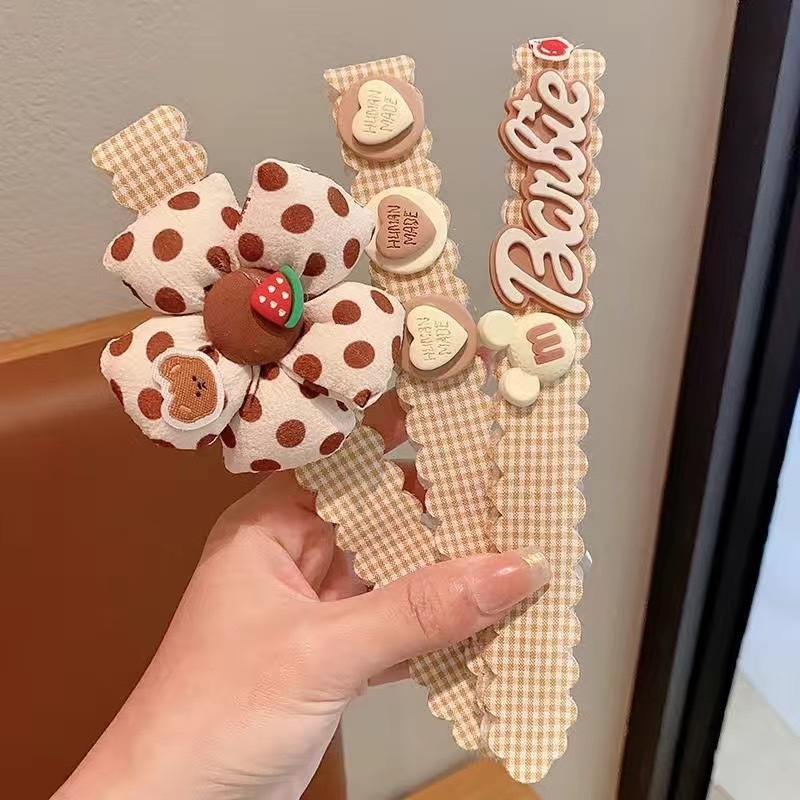 Vaikų Velcro plaukų juosta - minkšta guma, kaspinas, rankų darbas, galimybė privataus etikečių žymėjimui