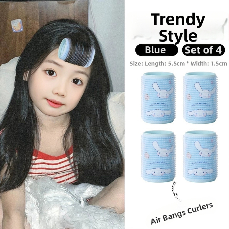 Detská trubička na kučery vlasov s karikatúrnymi postavičkami od Yinmai – materiál: plast/živica, ručne vyrobené