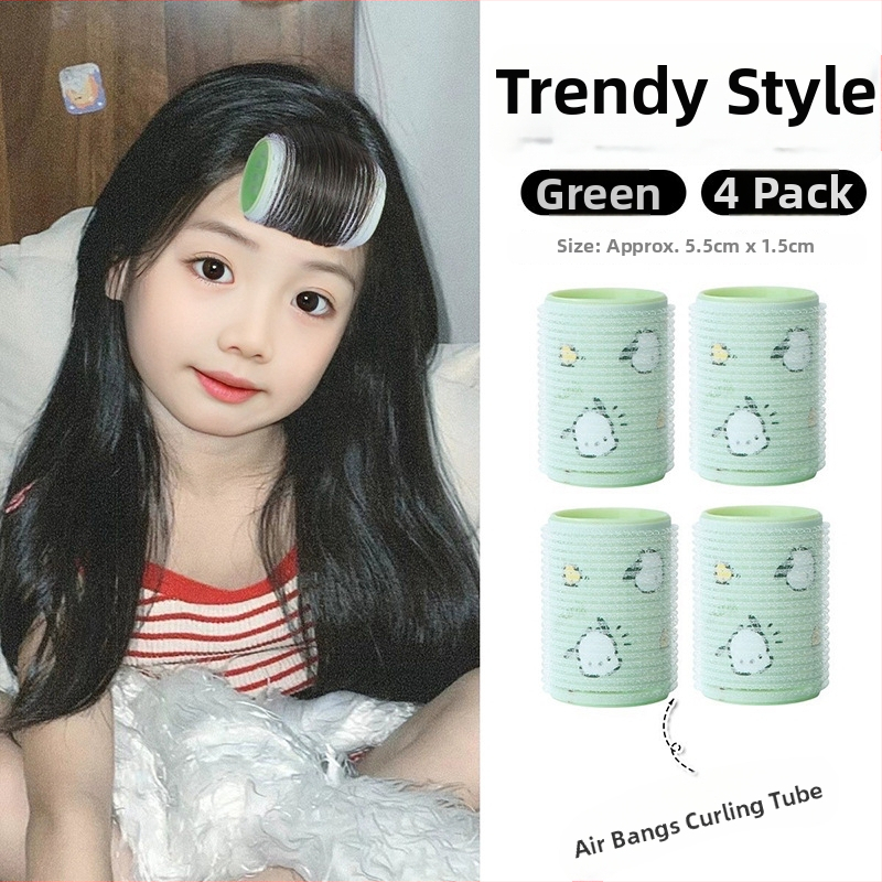 Vaikų plaukų garbanoms skirtas vamzdelis su karikatūrų personažais – Yinmai, medžiaga: plastikas/derva, rankų darbas