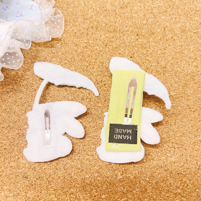 Kopča za kosu, ručna izrada, od tkanine, BB kopča za pramenove, ženski modni dodatak