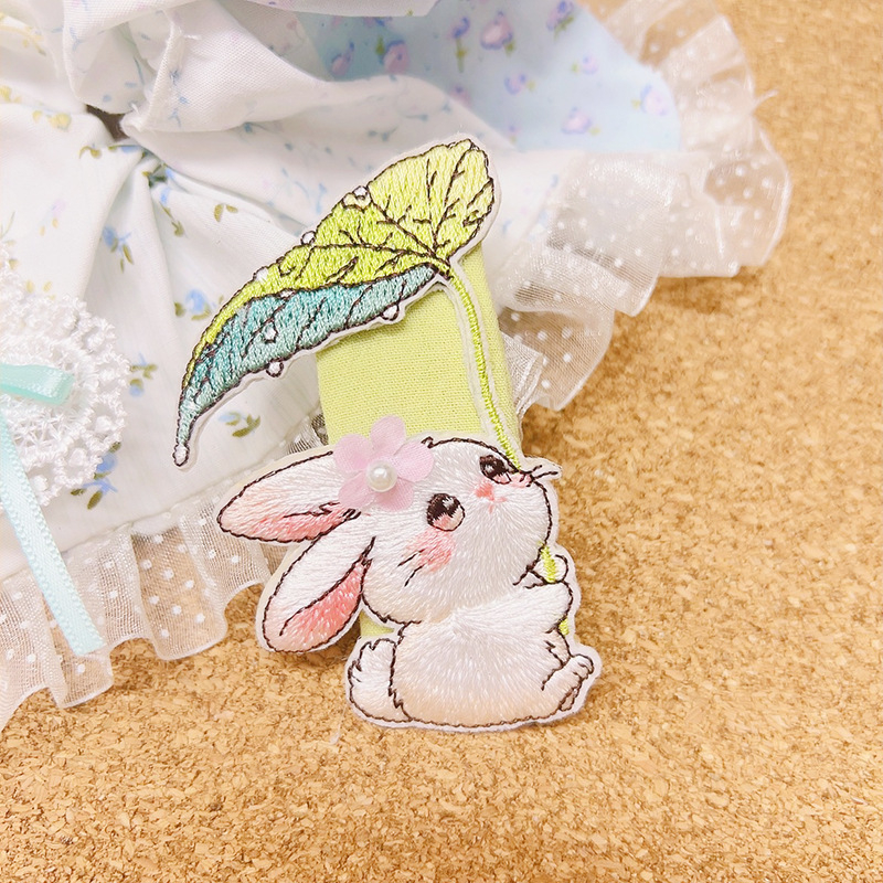 Kopča za kosu, ručna izrada, od tkanine, BB kopča za pramenove, ženski modni dodatak