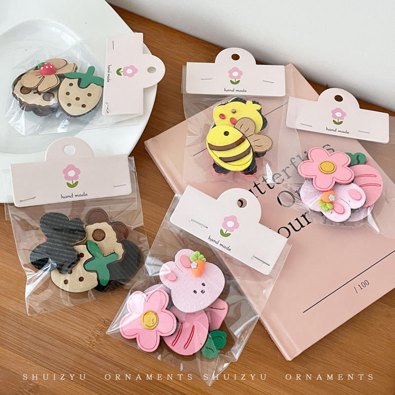 Laste karikatuuride juukseklips Velcro'ga – Otsmiku frizuorganisaator, juustele sõbralik, kohandamine puudub, kevad 2021