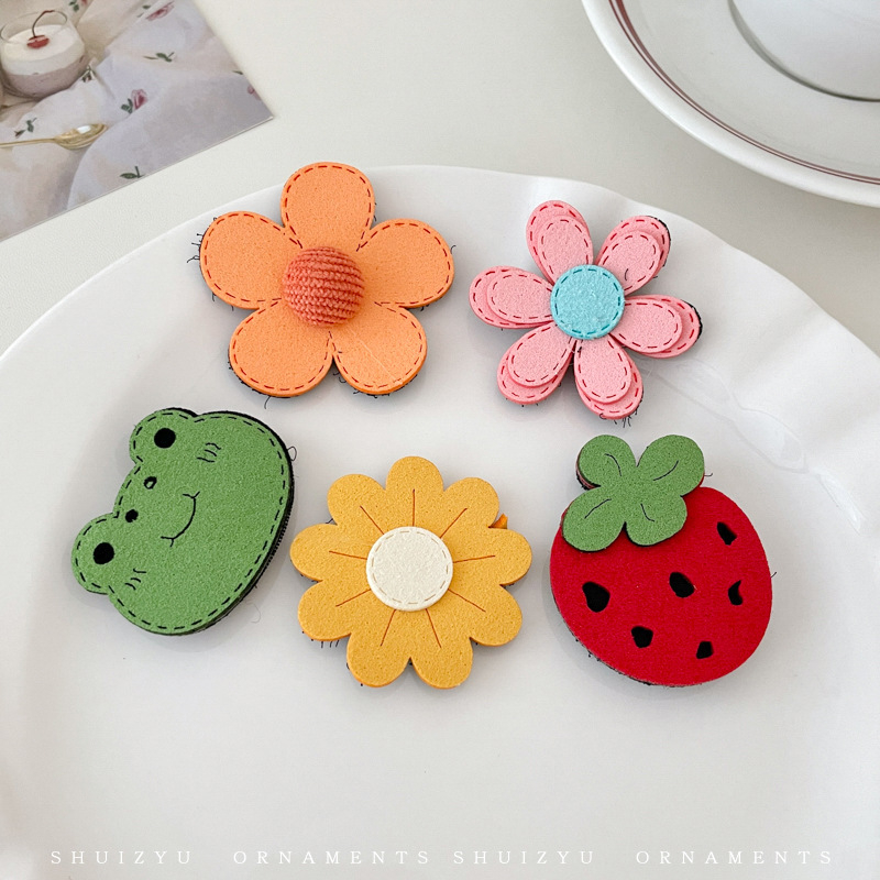 Laste karikatuuride juukseklips Velcro'ga – Otsmiku frizuorganisaator, juustele sõbralik, kohandamine puudub, kevad 2021