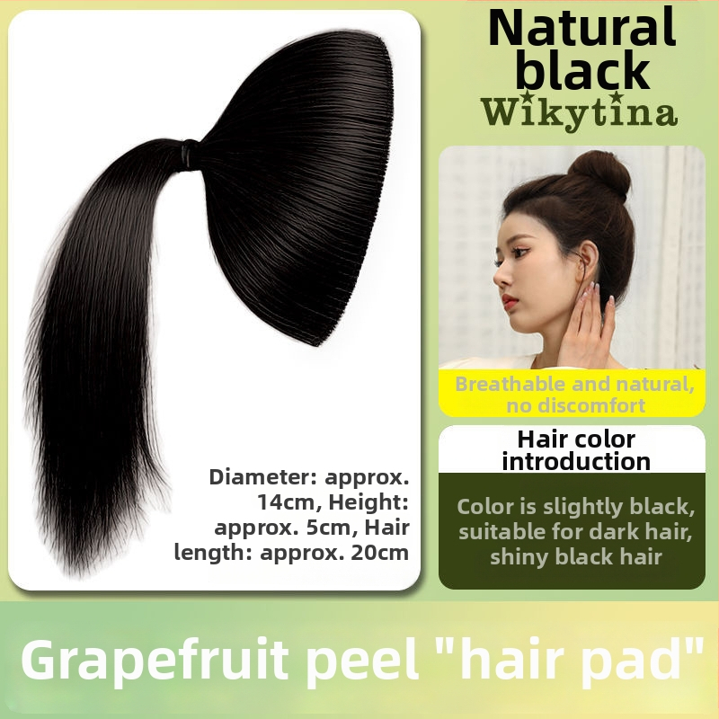 Silikoonist juukseaksessuaar, Grapefruit Peel mudel, nähtamatu ülaosa padja juuksejuurtele, stantsitud viimistlus