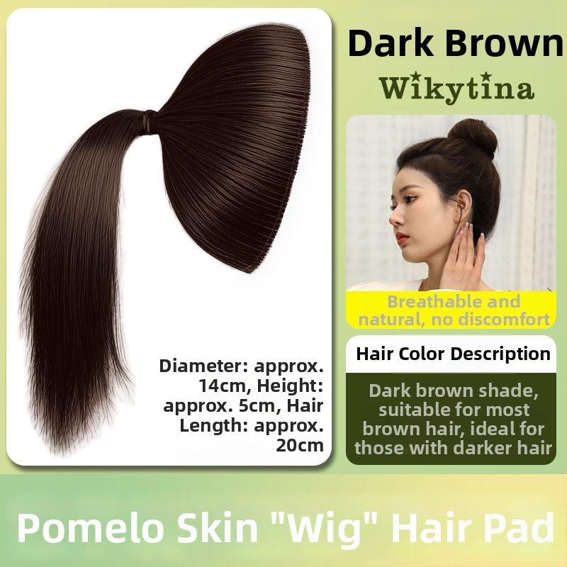 Silikoonist juukseaksessuaar, Grapefruit Peel mudel, nähtamatu ülaosa padja juuksejuurtele, stantsitud viimistlus