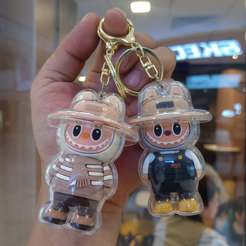 Ключодържател – акрил, карикатурен дизайн на малко агънце, подарък