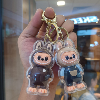 Ключодържател – акрил, карикатурен дизайн на малко агънце, подарък