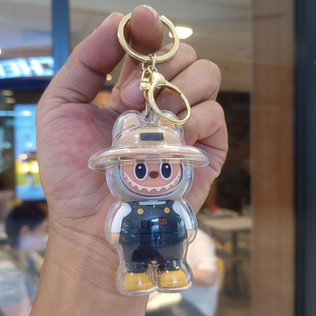 Ключодържател – акрил, карикатурен дизайн на малко агънце, подарък