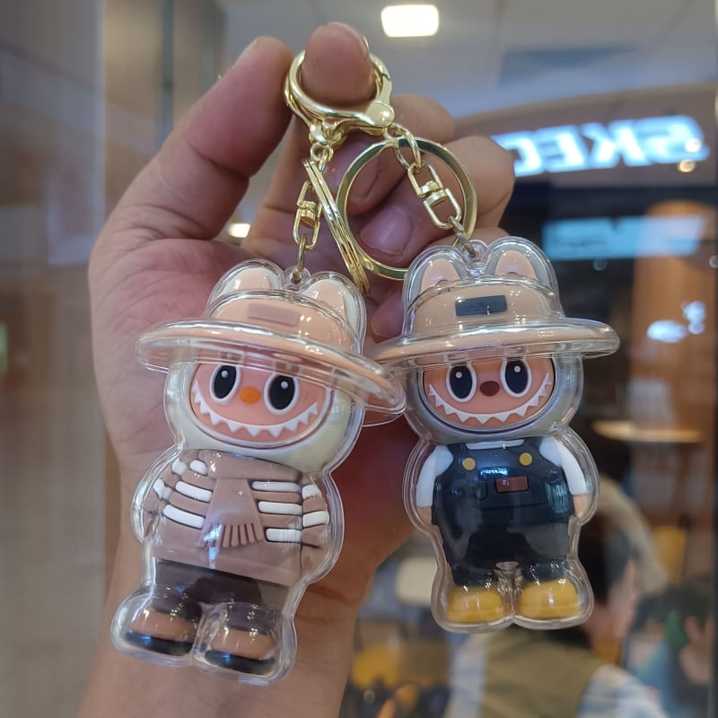 Ключодържател – акрил, карикатурен дизайн на малко агънце, подарък