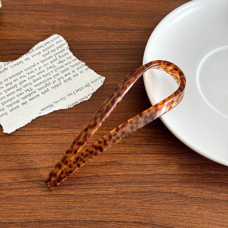 Duowei Juukseklamber U-kujuline, Lihtne Naistele, äädikhappe materjal