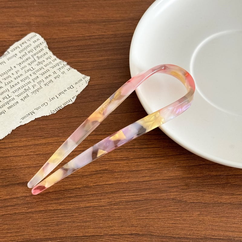 Duowei Juukseklamber U-kujuline, Lihtne Naistele, äädikhappe materjal