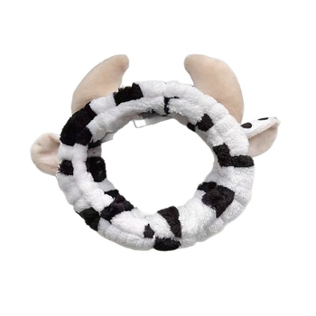 Set traka za glavu i narukvice od pliša, ručna izrada, visoka elastičnost, zima 2022