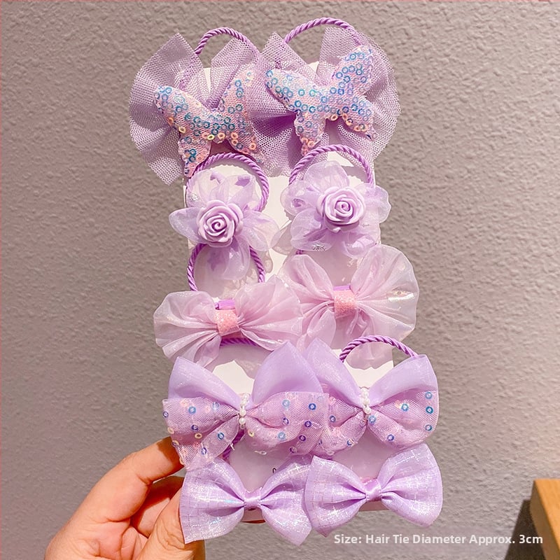 Laste juukseaksessuaar: kangast lillelipp, käsitöö, cartoon-stiilis, külgklips, sobib 0–10-aastastele