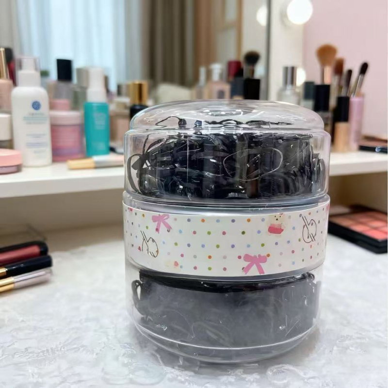 Vaikų plaukų gumelės iš gumos, 600 vnt., aukštas elastingumas, animacinio stiliaus, spaudimo technologija, prekės ženklas Xitong Jewelry