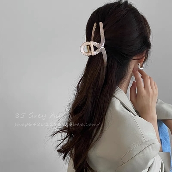 Hanxi retro ručno izrađena plastična spona za kosu