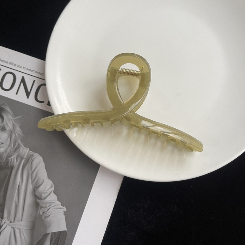 Hanxi retro ručno izrađena plastična spona za kosu