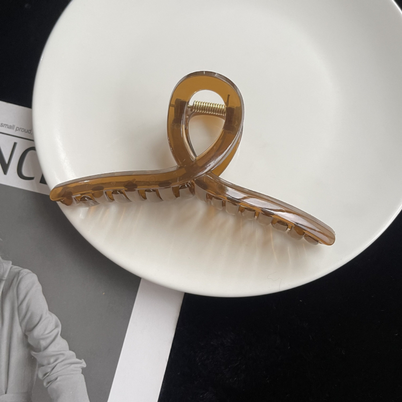 Hanxi retro ručno izrađena plastična spona za kosu