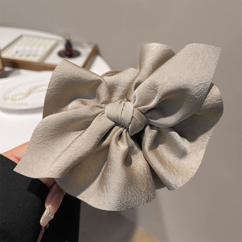 Satenski dodatak za kosu s Gripper kopčom, ručno izrađeno, vrhunski stil