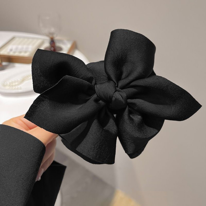 Satenski dodatak za kosu s Gripper kopčom, ručno izrađeno, vrhunski stil