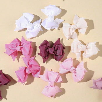 BB klips za kosu za djecu – ručno izrađeni tekstilni dodatak za glavu sa slatkom mašnicom