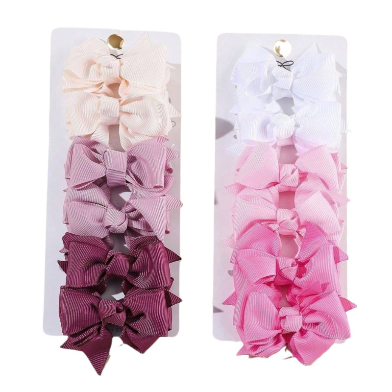 BB klips za kosu za djecu – ručno izrađeni tekstilni dodatak za glavu sa slatkom mašnicom