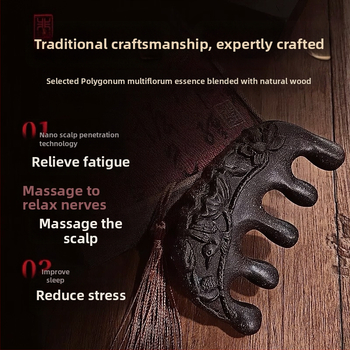 Χτένα για ανάπτυξη μαλλιών και μασάζ τριχωτού με μέταλλο, μάρκα Other Homes, Άνοιξη 2025